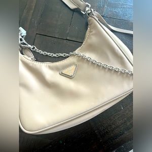 Brand New cream colored crossbody bag